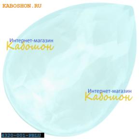 Swarovski Pear Fancy stone 18х13 мм Powder Blue