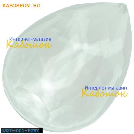 Swarovski Pear Fancy stone 18х13 мм Powder Grey