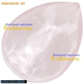 Swarovski Pear Fancy stone 18х13 мм Powder Rose