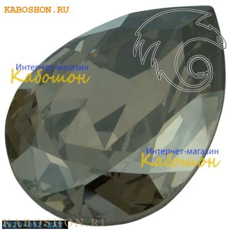 Swarovski Pear Fancy stone 18х13 мм Crystal Satin 4320-18-001-SAT