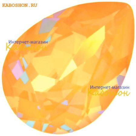 Swarovski Pear Fancy stone 14х10 мм Crystal Peach DeLite