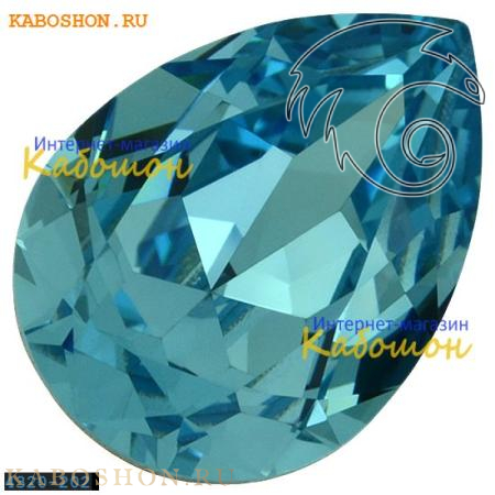 Swarovski Pear Fancy stone 14х10 мм Aquamarine 4320-14-202