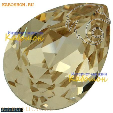 Swarovski Pear Fancy stone 14х10 мм Light Silk 4320-14-261