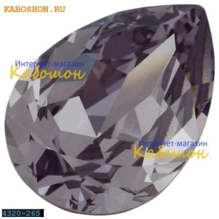 Swarovski Pear Fancy stone 18х13 мм Smoky Mauve
