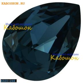 Swarovski Pear Fancy stone 14х10 мм Denim Blue