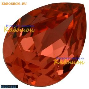 Swarovski Pear Fancy stone 14х10 мм Padparadscha