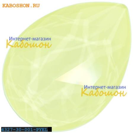 Swarovski Pear Fancy stone 30х20 мм Powder Yellow
