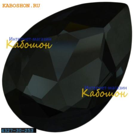 Swarovski Pear Fancy stone 30х20 мм Graphite