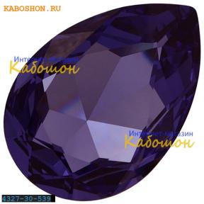 Swarovski Pear Fancy stone 30х20 мм Tanzanite