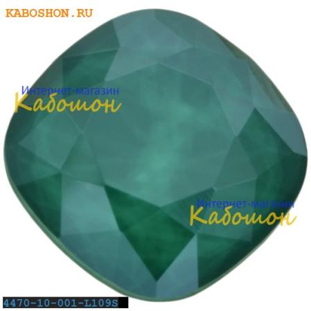 Swarovski Cushion Cut Fancy stone 10 мм Crystal Royal Green