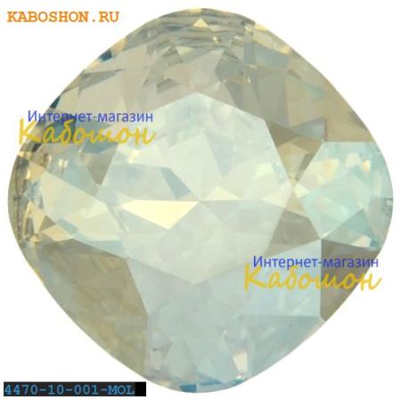Swarovski Cushion Cut Fancy stone 10 мм Crystal Moonlight