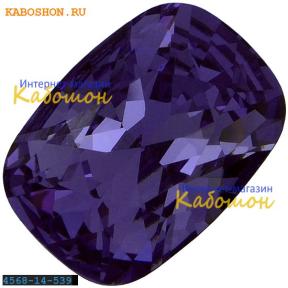 Swarovski Cushion fancy stone 14х10 мм Tanzanite