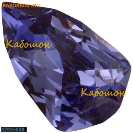 Swarovski Slim Trilliant 7,8х4,9 мм Tanzanite