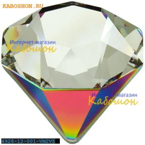 Swarovski 4928 Tilted Chaton 12 мм Crystal Vitrail Medium 2 VZ