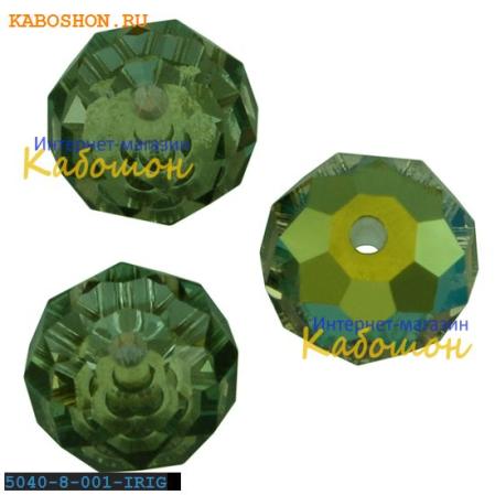 Swarovski Briolette bead 8 мм Crystal Iridescent Green