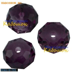 Swarovski Briolette bead 8 мм Amethyst Blend