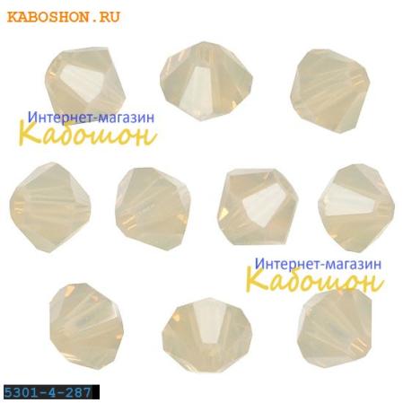 Swarovski Xilion beads 4 мм Sand Opal