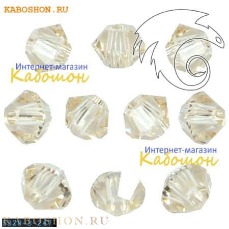 Swarovski Xilion beads 3 мм Ceylon Topaz 5328-3-247