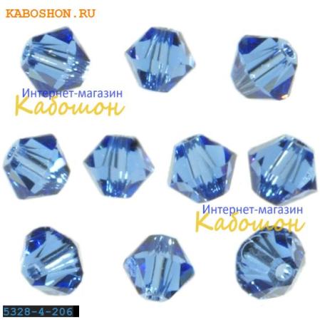 Swarovski Xilion beads 4 мм Sapphire