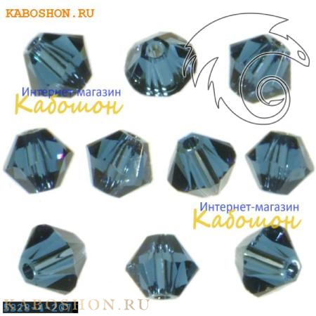 Swarovski Xilion beads 4 мм Montana 5328-4-207