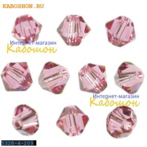 Swarovski Xilion beads 3 мм Rose