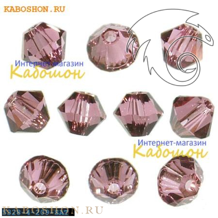 Swarovski Xilion beads 3 мм Rose Satin 5328-3-209-SAT