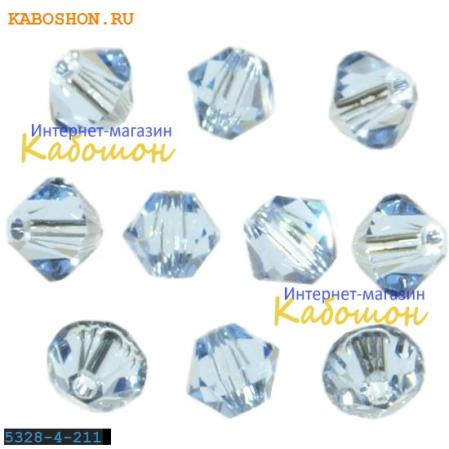 Swarovski Xilion beads 3 мм Light Sapphire