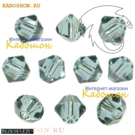 Swarovski Xilion beads 4 мм Indian Sapphire 5328-4-217