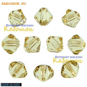 Swarovski Xilion beads 4 мм Ceylon Topaz