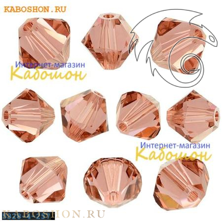 Swarovski Xilion beads 4 мм Blush Rose 5328-4-257