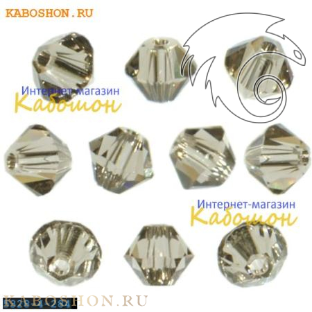 Swarovski Xilion beads 4 мм Greige 5328-4-284