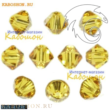 Swarovski Xilion beads 4 мм Sunflower 5328-4-292