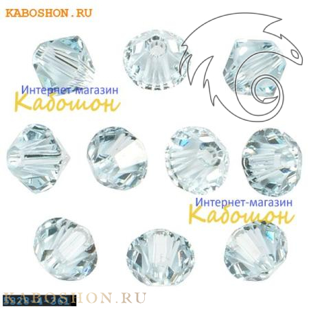 Swarovski Xilion beads 4 мм Light Azore 5328-4-361