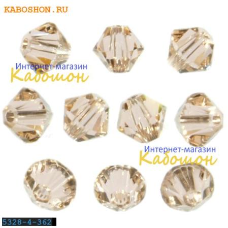 Swarovski Xilion beads 3 мм Light Peach