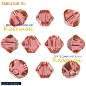 Swarovski Xilion beads 4 мм Padparadscha