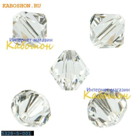 Swarovski Xilion beads 5 мм Crystal