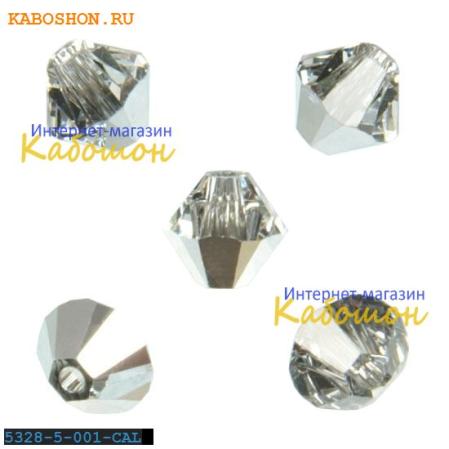Swarovski Xilion beads 5 мм Crystal Comet Argent Light