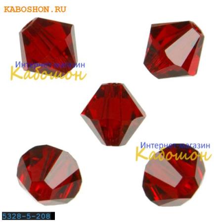 Swarovski Xilion beads 5 мм Siam
