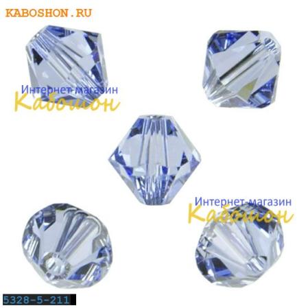 Swarovski Xilion beads 5 мм Light Sapphire