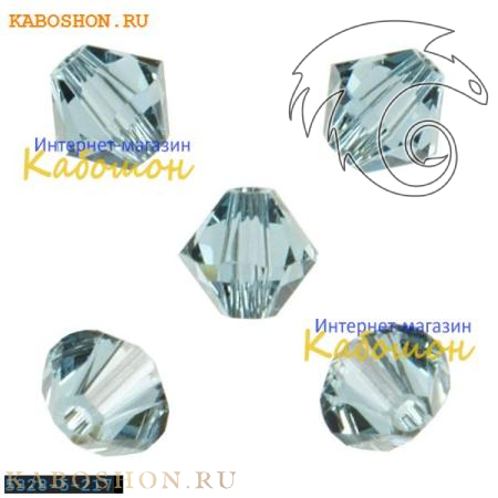 Swarovski Xilion beads 5 мм Indian Sapphire 5328-5-217