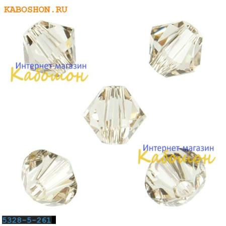 Swarovski Xilion beads 5 мм Light Silk