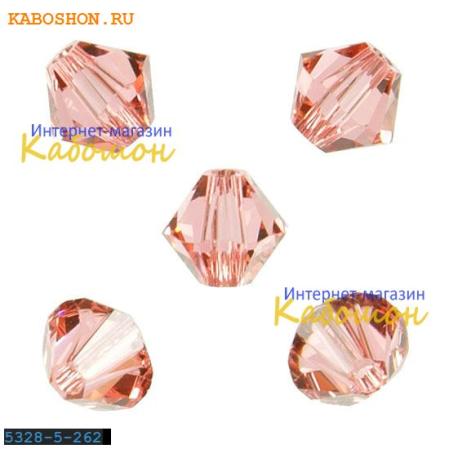 Swarovski Xilion beads 5 мм Rose Peach