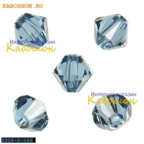 Swarovski Xilion beads 5 мм Denim Blue