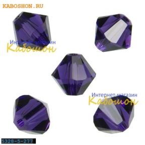 Swarovski Xilion beads 5 мм Purple Velvet