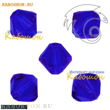 Swarovski Xilion beads 5 мм Majestic Blue 5328-5-296