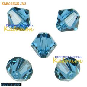 Swarovski Xilion beads 5 мм Indicolite