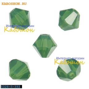 Swarovski Xilion beads 5 мм Palace Green Opal