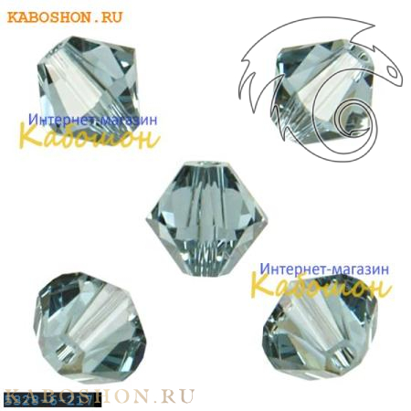 Swarovski Xilion beads 6 мм Indian Sapphire 5328-6-217