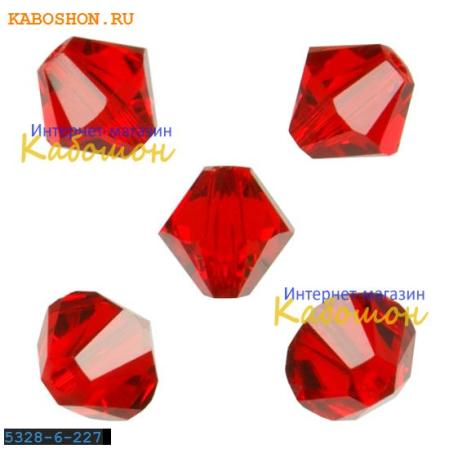 Swarovski Xilion beads 6 мм Light Siam