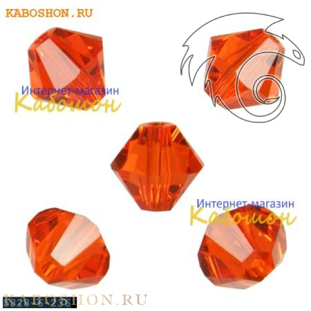 Swarovski Xilion beads 6 мм Hyacinth 5328-6-236